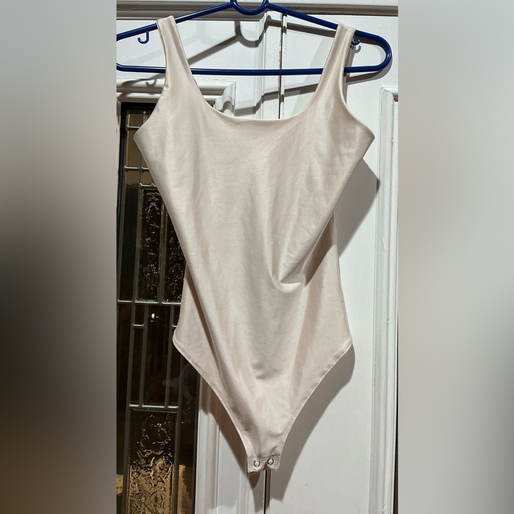 Wild Fable Cream Women's Bodysuit